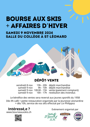 flyer bourse aux skis maman